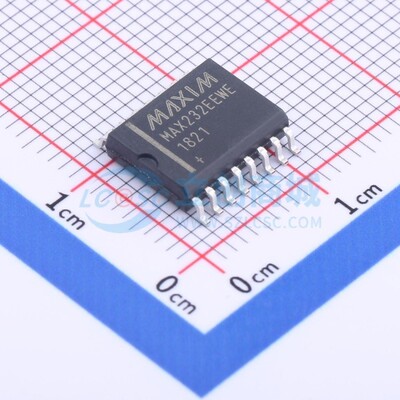 RS232芯片 MAX232EEWE+ SO-16 MAXIM(美信) 电子元件配单原装正品