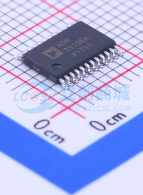 RS232芯片 ADM3315EARUZ TSSOP-24 ADI(亚德诺) 电子元器件