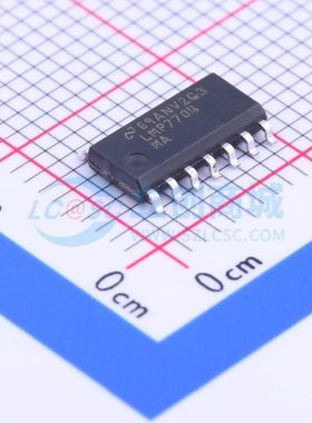 精密运放 LMP7704MA/NOP SOP-14 TI/德州 电子元器件配单原装正品