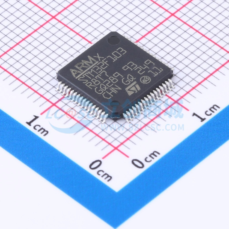 单片机(MCU/MPU/SOC) STM32F103R8T7 LQFP-64 ST(意法半导体)