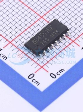 模拟开关多路复用器 BU4551BF-E2 SOP-16 ROHM(罗姆) 原装正品