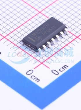 运算放大器 LM324ADR2G SOIC-14 onsemi(安森美) 电子元器件配单