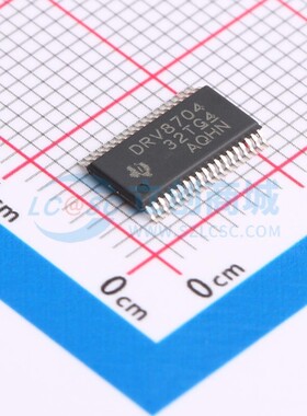 电机驱动芯片 DRV8704DCPR HTSSOP-38 TI/德州 电子元器件配套