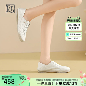 【头层牛皮】小白鞋女春季新款真皮软底休闲运动鞋百搭德训鞋