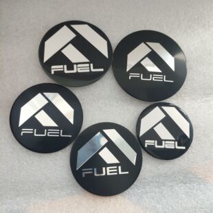 轮毂盖FUELlogo贴标fuel标志轮盖贴轮毂中心标志50mm60mm65mm70mm