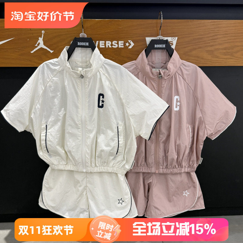 匡威女童速干短袖短裤两件套