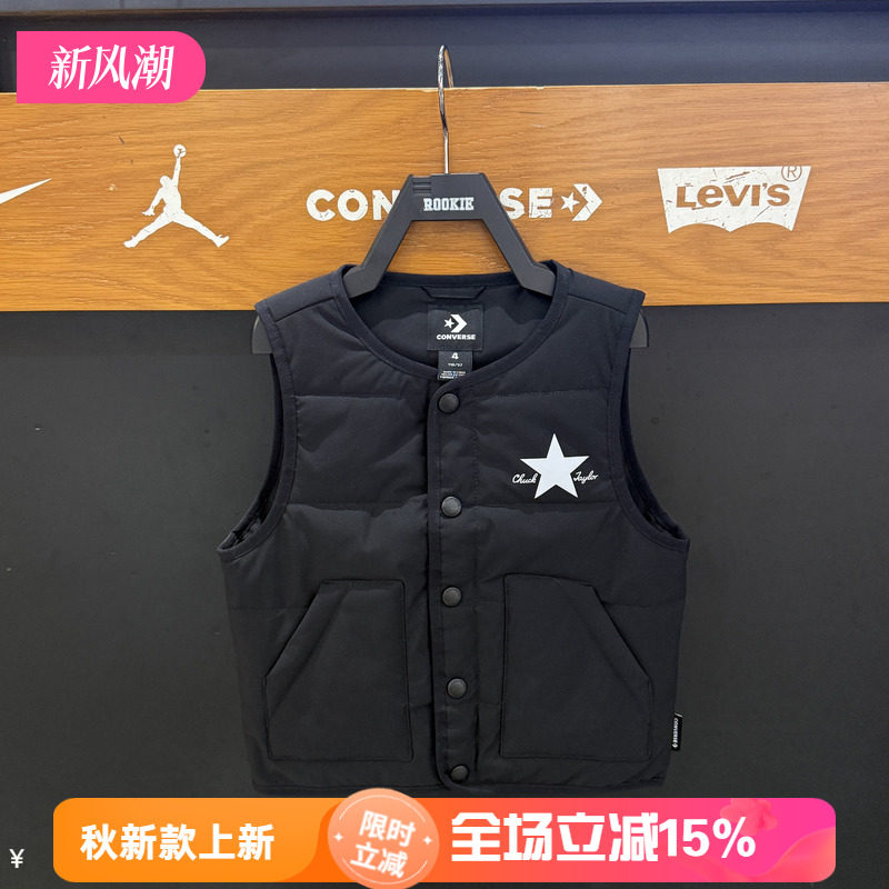 Converse匡威春季棉布休闲马甲