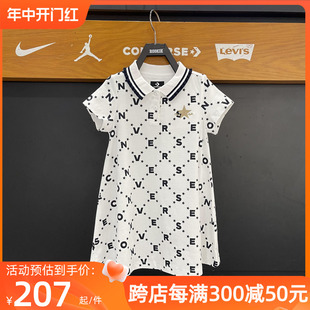 连衣裙cv2422072 女童针织线圈精致休闲时尚 短袖 Converse 匡威童装