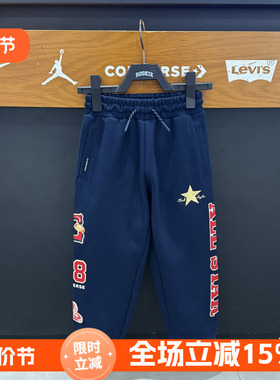匡威童装儿童裤子2026春秋新款男童时尚潮流百搭休闲裤 CV2612221