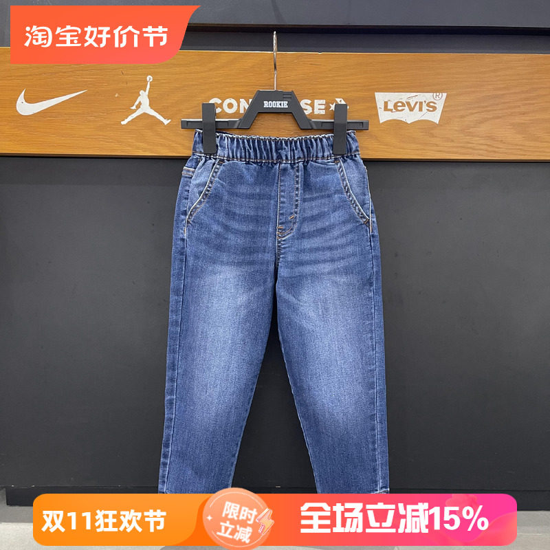 Levi’s/李维斯童装2025春儿童休闲运动百搭微弹牛仔裤LV2512342
