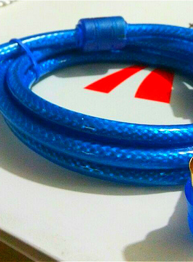 有线电视高清线信号线VGA 英制螺纹F头公头原装正品蓝色清仓特价