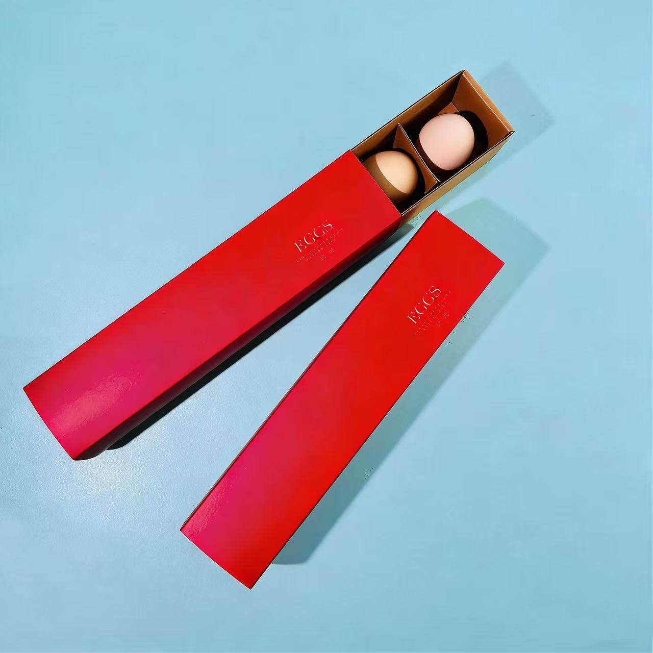 创意鸡蛋包装盒宝宝满月高档红色喜蛋礼盒喜庆结婚定制土鸡蛋包装