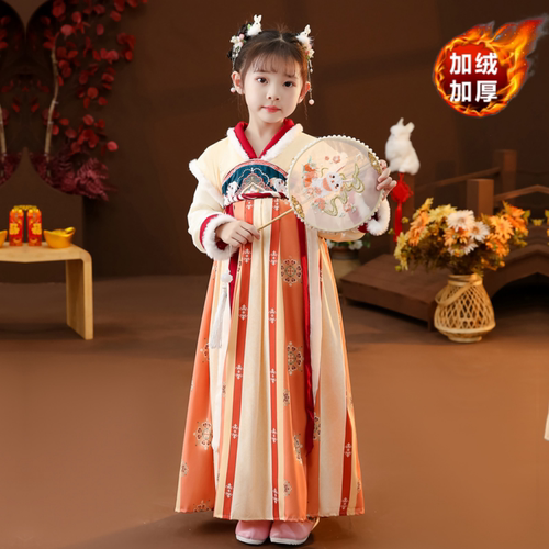 唐宫夜宴汉服演出服加厚拜年服