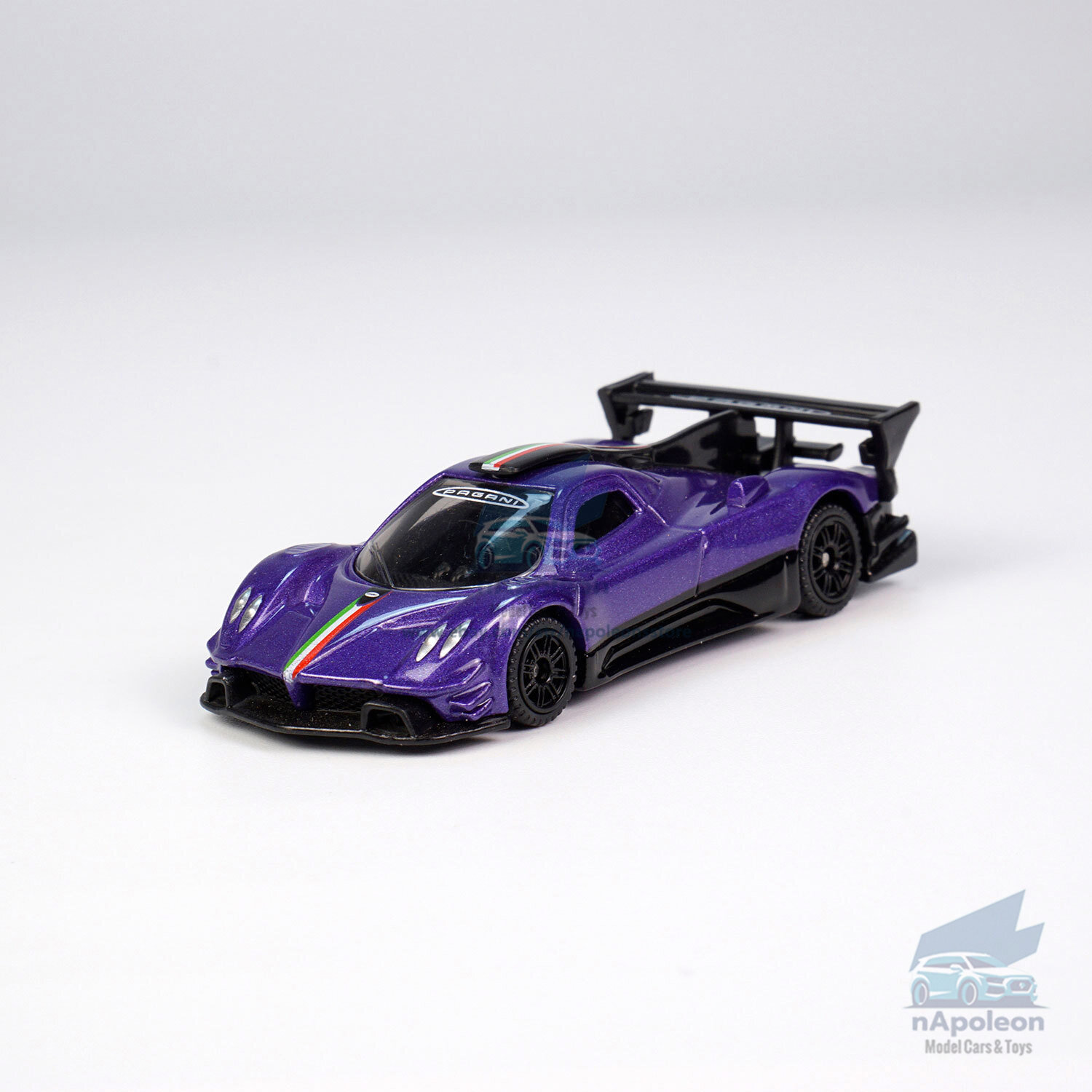 1:64帕加尼Zonda R合金汽车模型滑动悬挂收藏摆件儿童礼物正版