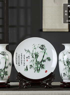景德镇家居客厅玄关中式风工艺品