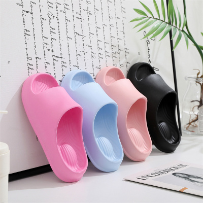 踩屎感厚底外穿拖鞋美人桥高级感