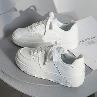 女鞋小白鞋女2024春秋新款百搭小众ins潮鞋子女休闲运动平底板鞋