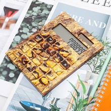 计算器办公用财务会计专用太阳能多功能记算机器双电源电池无语音