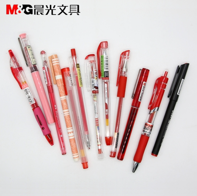 晨光老师学生专用红色笔