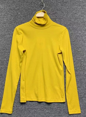 百搭纯棉专G高品质系列高领打底衫