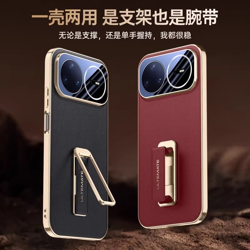 适用华为荣耀500手机壳腕带支架honor500高端荣耀500pro保护套MEY-AN00带镜头膜全包5防摔MEP手持por新款男女