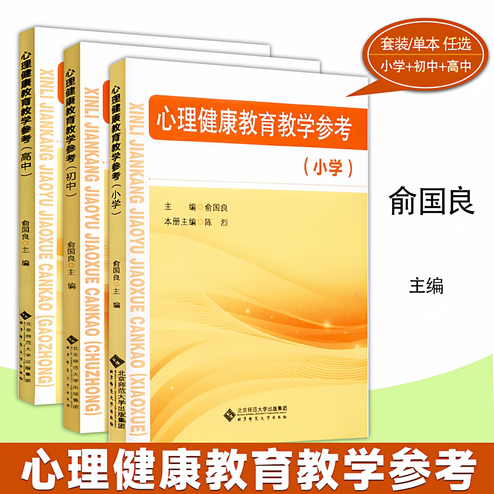 心理健康教育教学参考 心理健康教育教学参考书小学 初中 高中 俞国良主编 中小学心理健康指导纲要 教师教参书心理健康教育面试