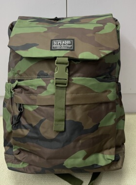 外贸极度Superdry 干燥 男女盖式防水多功能运动户外登山徒步背包