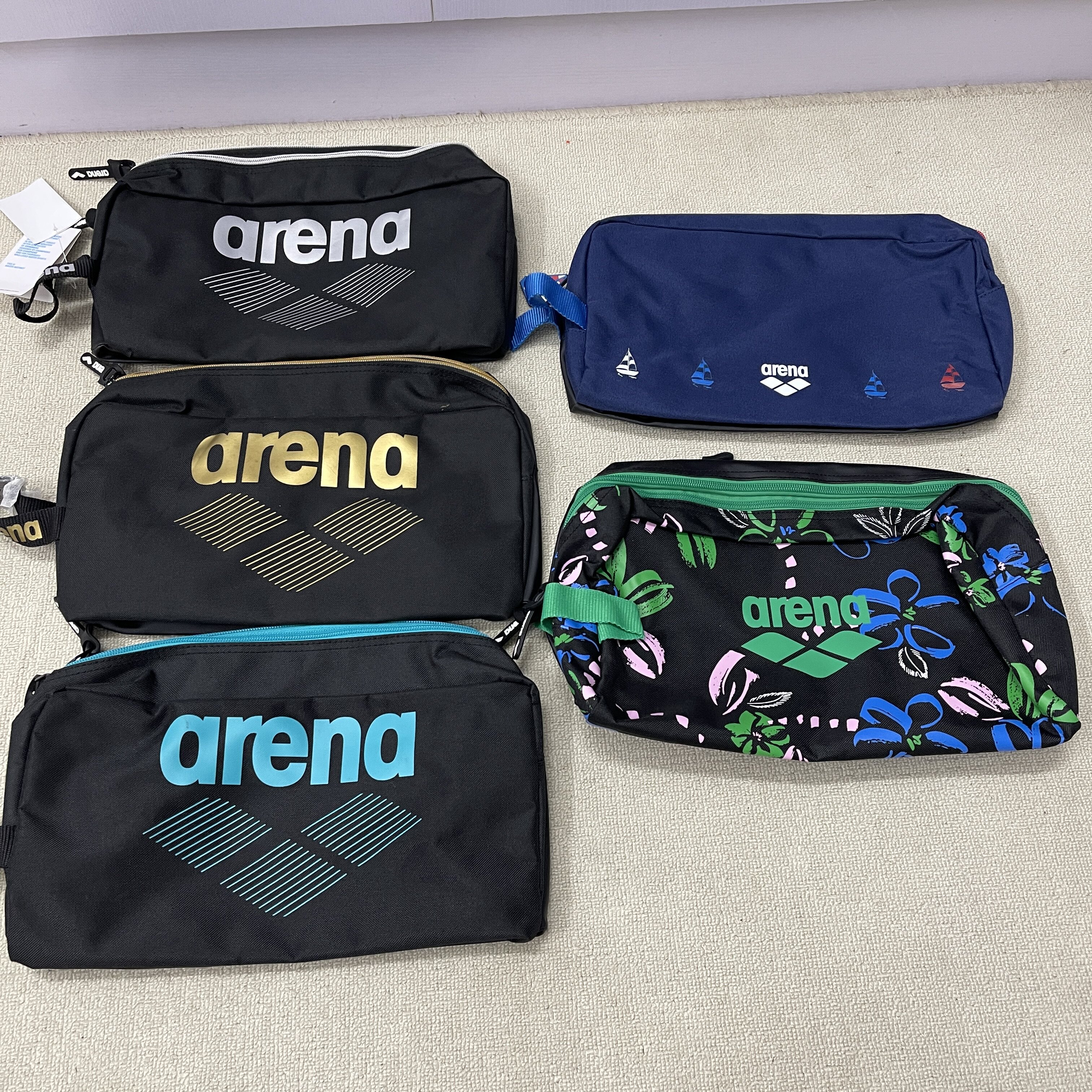 外贸原 ARENA阿瑞娜 干湿两用便携游泳手提包 游泳运动健身收纳包