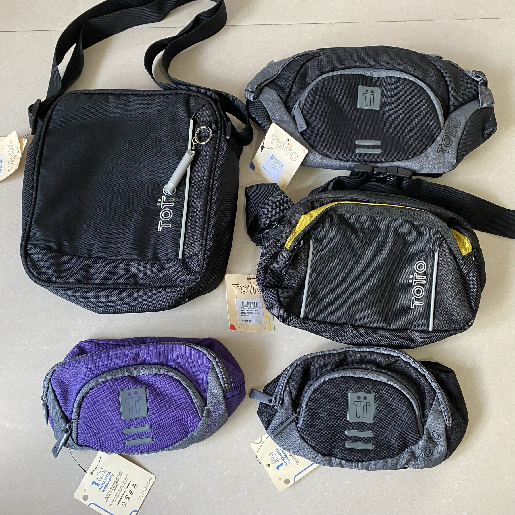 外贸出口 孤品 TOTTO挎包 保温包 腰包 闭眼入高质量