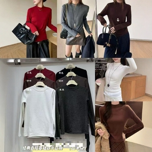 时尚 捡漏福利 山羊绒小立领打底不支持退换长56 酒窝严选 12.25