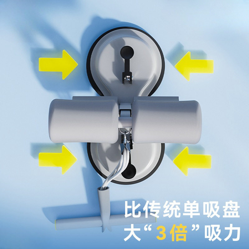 男士仰卧起坐辅助器室内健卷腹练腹肌训练吸盘式运动健身减肥器材