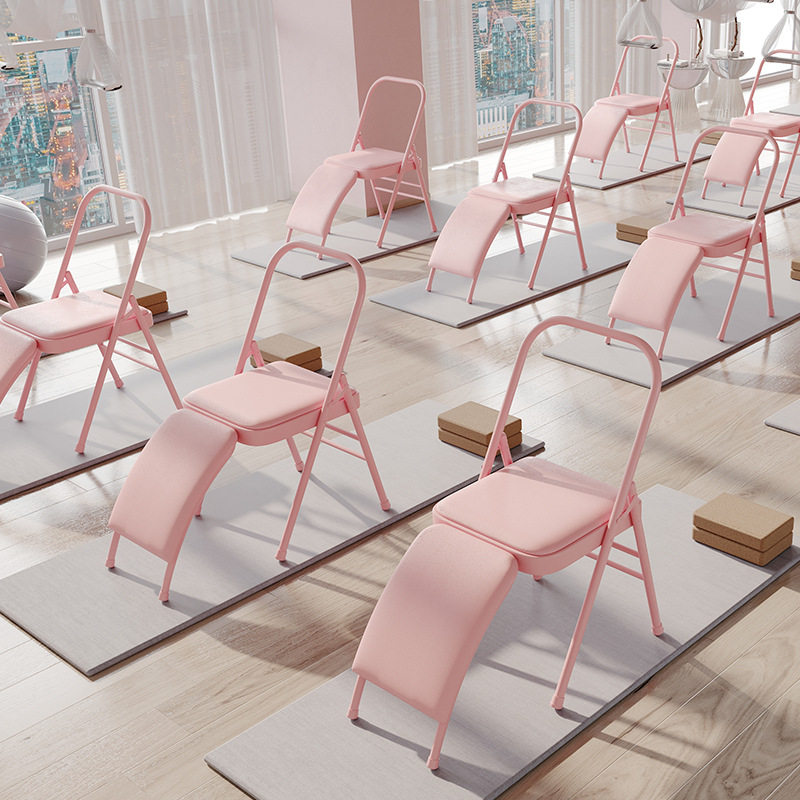 瑜伽椅瑜珈馆专用款Yoga普拉提艾扬格辅具加粗加厚多功能折叠凳子