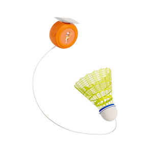 羽毛球单人训练器带线回弹自打室内儿童成人一个家里挥拍自练神器