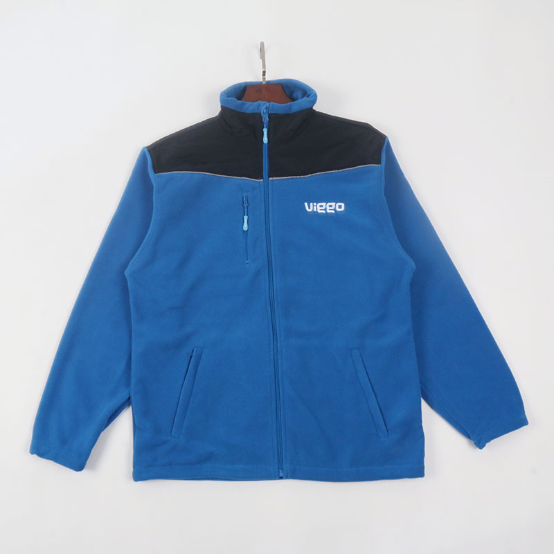 户外运动休闲立领保暖摇粒绒外套