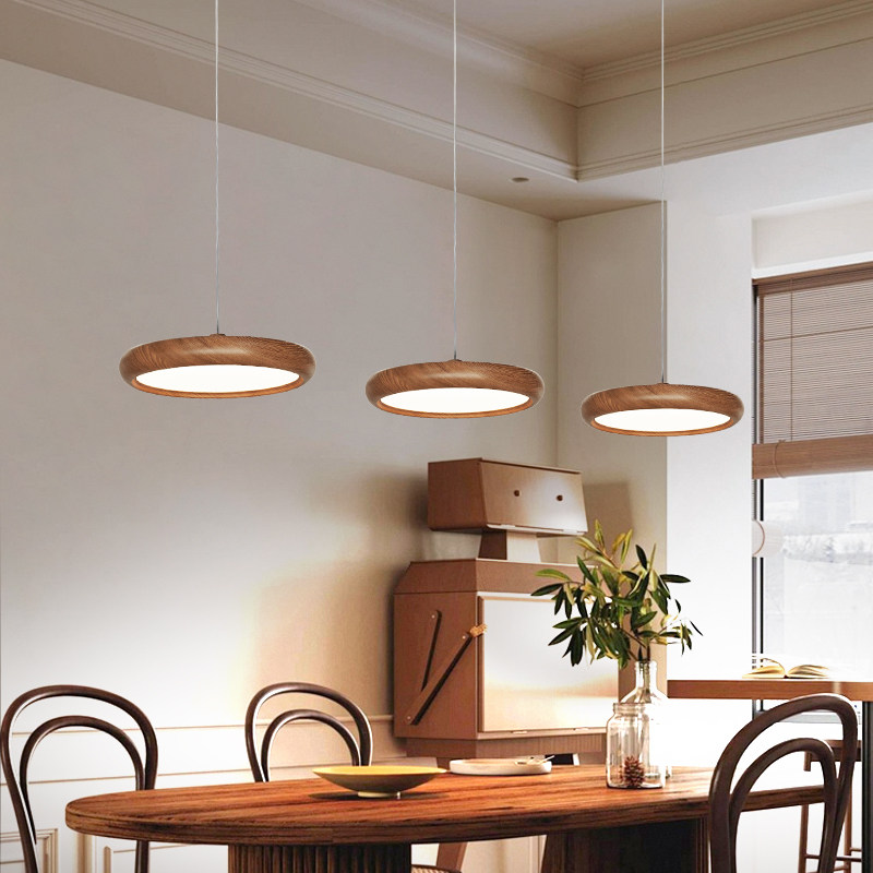 2025新款国王湖餐厅灯复古餐厅吊灯圆形LED灯具现代简约餐桌灯,家装灯饰光源,餐厅吊灯,淘宝优惠券,粉丝福利购,淘宝优惠卷