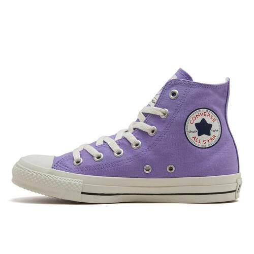 日本代购Converse/匡威男士板鞋高帮紫色日常穿搭休闲逛街