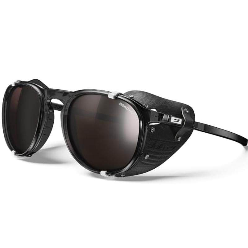 代购JULBO女士太阳镜偏光变色抗冲击防紫外线黑色可拆卸侧翼