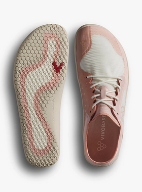 代购VIVOBAREFOOT Primus Lite 3.5 力量训练赤足鞋玫瑰粉男女健