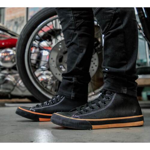 海外代购Harley Davidson/哈雷戴维森男士时尚休闲鞋耐磨防滑
