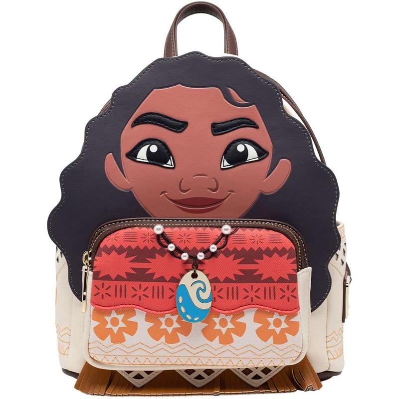 代购Loungefly女士迷你双肩包便携收纳日常出行轻便携带分区设计