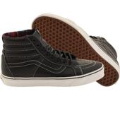 代购 底舒适贴合防滑设计轻便行走 耐磨鞋 VANS男士 高帮板鞋