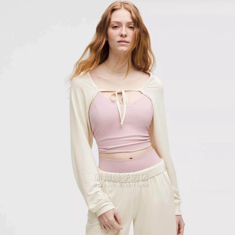代购lululemon BeCalm Shrug 25年新款女士长袖披肩瑜伽健身上衣