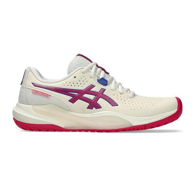 海外代购Asics/亚瑟士女士网球鞋GEL缓震侧向支撑网眼内衬