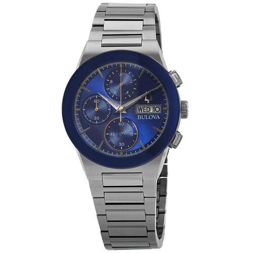 海外代购BULOVA/宝路华男士欧美腕表计时码表星期日历显示