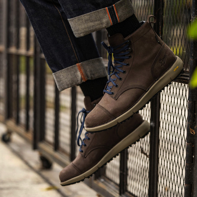 代购Danner丹纳Logger 917 GTX工装马丁靴防滑防水男经典高帮户