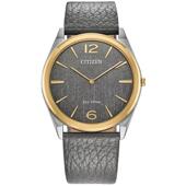 代购 腕表夜光计时日期光能皮带金属防水钢壳 Citizen西铁城男士