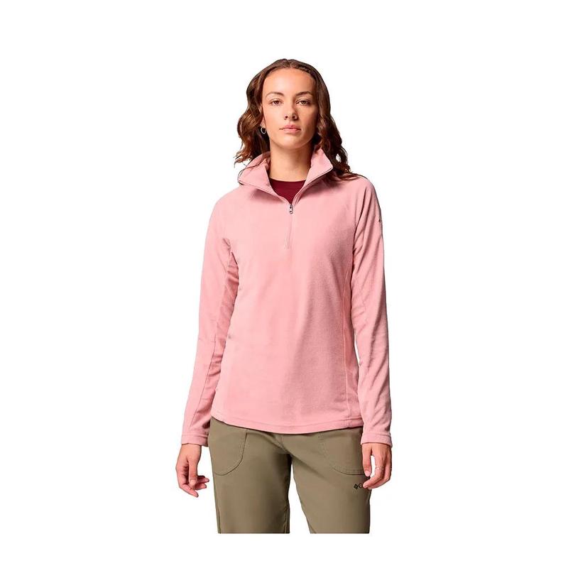 Columbia哥伦比亚男士抓绒衣保暖透气防风户外上衣半拉链长袖