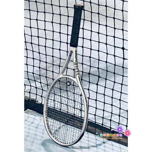 代购Wilson PRO STAFF 97 V14威尔胜网球拍定制金属银Metallic S