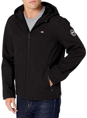 TOMMYHILFIGER软壳连帽夹克