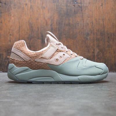 代购海外代购SAUCONY/索康尼男士复古跑鞋缓震Grid科技低帮拼接